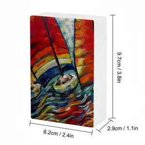 Sailing Downwind Cigarette Case