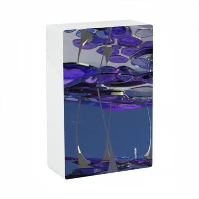 A Cool Vista Of Blue And Purple (2014) Cigarette Case