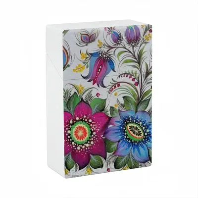 Flowers And Butterflies Cigarette Case