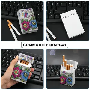 Flowers And Butterflies Cigarette Case