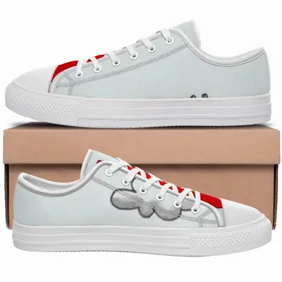 Men Love Is All Around Retro Canvas Shoes