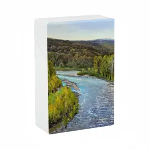 Landscape Impressionism White River Cigarette Case