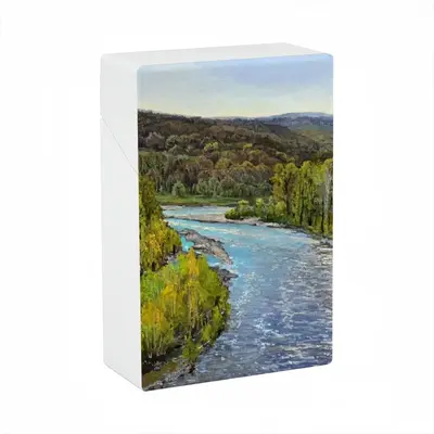 Landscape Impressionism White River Cigarette Case