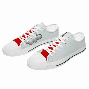 Men Love Is All Around Retro Canvas Shoes