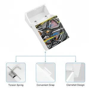 Lamborghini Wheel Crash Cigarette Case