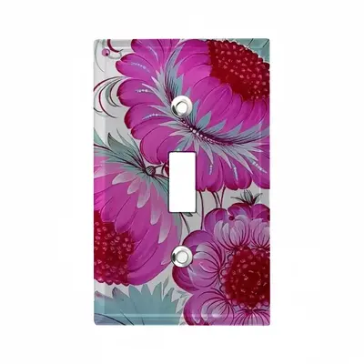 Peony Blossom Switch Panel (Single Hole)