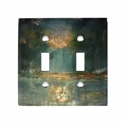 The Language Of Forests And Silent Things Switch Panel (Double Hole)