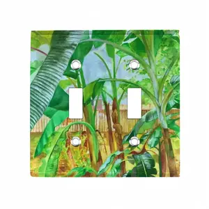 Backyard Banana Trees Switch Panel (Double Hole)