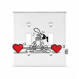 Lifting Love Switch Panel (Double Hole)