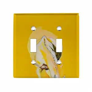 Yellow Horse Switch Panel (Double Hole)