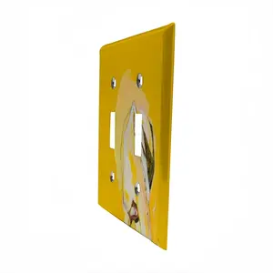 Yellow Horse Switch Panel (Double Hole)