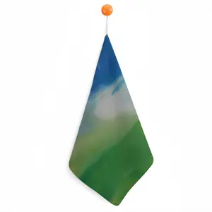 Waves Of Grass Right Panel Hand Towel