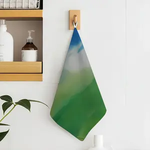 Waves Of Grass Right Panel Hand Towel