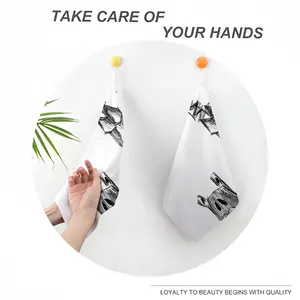 Angst Fear Hand Towel