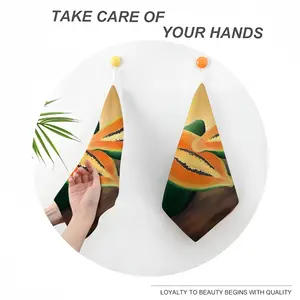 Papaya Freestyle Hand Towel