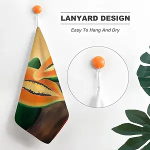 Papaya Freestyle Hand Towel