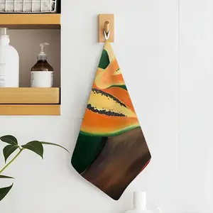 Papaya Freestyle Hand Towel