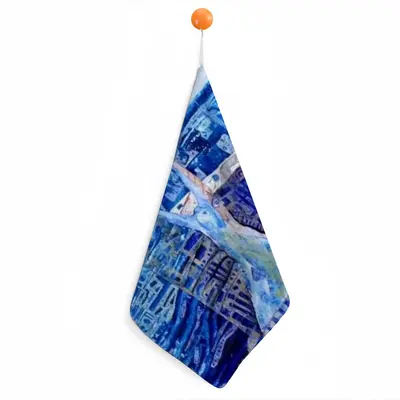 True Blue Hand Towel