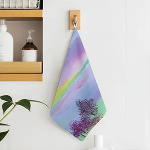 Moon Trees Hand Towel