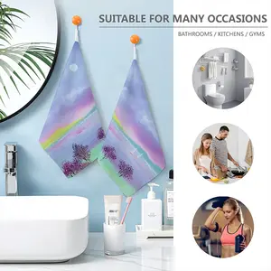 Moon Trees Hand Towel