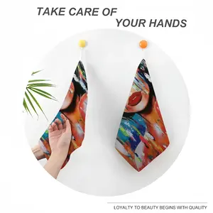 Summer Rain Hand Towel