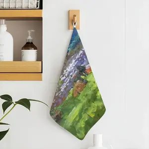 Birch Noise Hand Towel