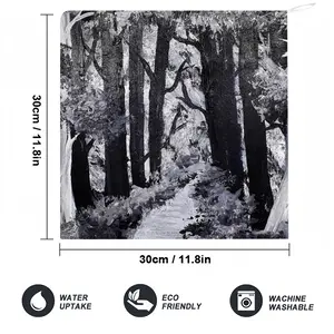 Pathway Through The Forest Hand Towel