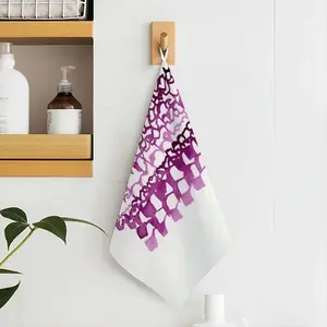 Calligraphic Landscape 004 Hand Towel