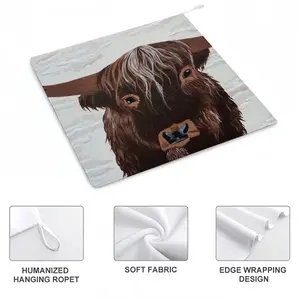 Bull - Red Bull Taurus Animals Buffalo Wild Hand Towel