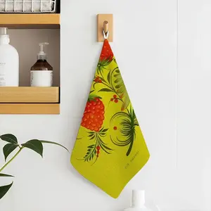 Raspberry Hand Towel