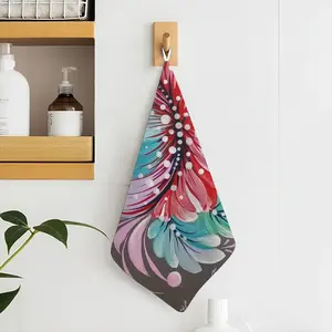 Floral Impromptu Hand Towel