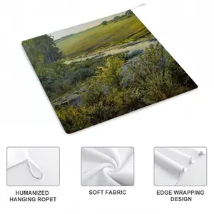 Country Landscape Realism Hand Towel