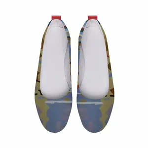 Men Reflections Of Boats In Sanarys Harbour Single Shoes