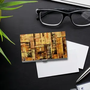 Chocolate Climate Climax Business Card Case