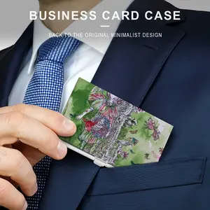 21Th Century Woman Business Card Case