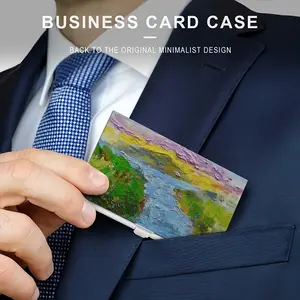 River Business Card Case