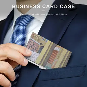 A Crowd Began To Form Business Card Case