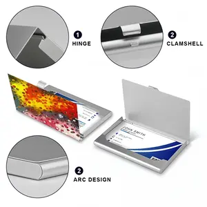 A Field Of Energy E Business Card Case