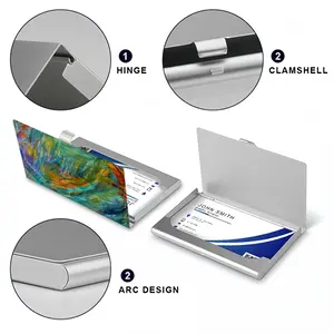 Remolino Del Tiempo Business Card Case