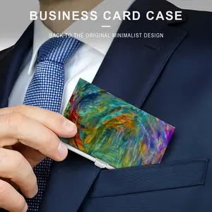 Remolino Del Tiempo Business Card Case