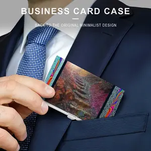 Come Back Down Business Card Case