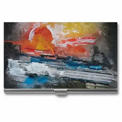 Sunset Business Card Case