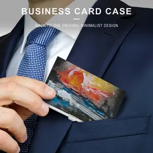 Sunset Business Card Case