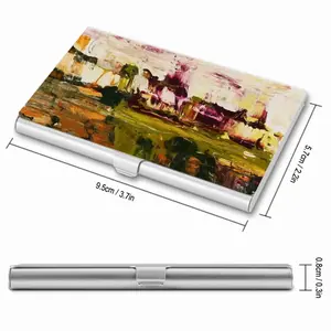 Blooming Cherry Trees Business Card Case