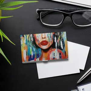 Summer Rain Business Card Case