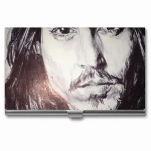 Johnny Depp Portrait Business Card Case