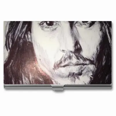 Johnny Depp Portrait Business Card Case