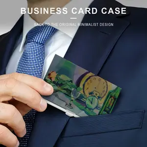 About The Time Business Card Case