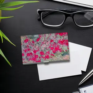 Dianthus Business Card Case