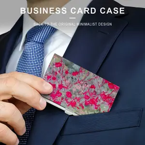 Dianthus Business Card Case